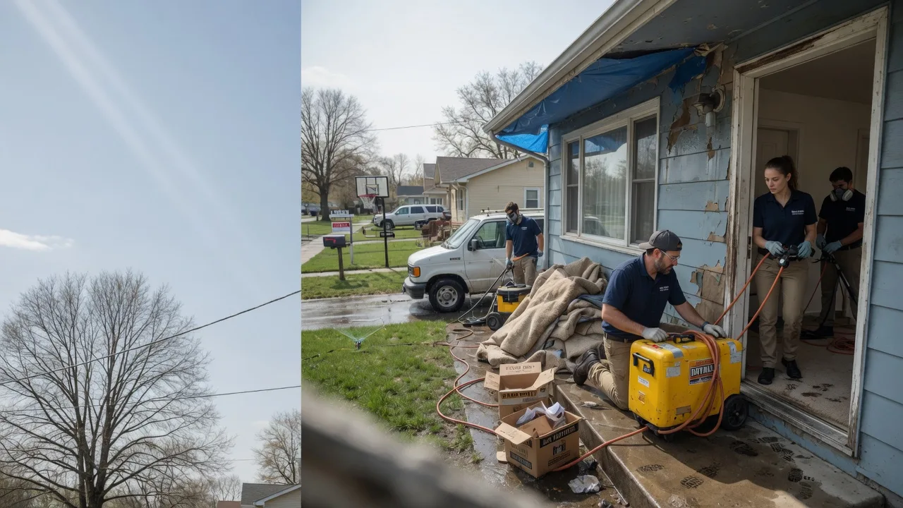 Basement Flood Cleanup in Fayetteville, AR near me